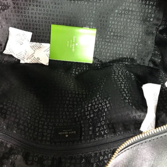 Kate Spade Maroon Merlot Nylon Carry All Tote Bag Brand New - Picture 8 of 8